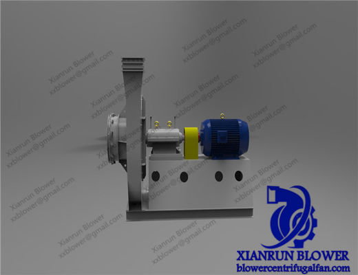 Ventilador Centrífugo Radial Industrial Construído com Materiais Duráveis para Sistemas de Geração de Energia de Cimento e Coleta de Pó