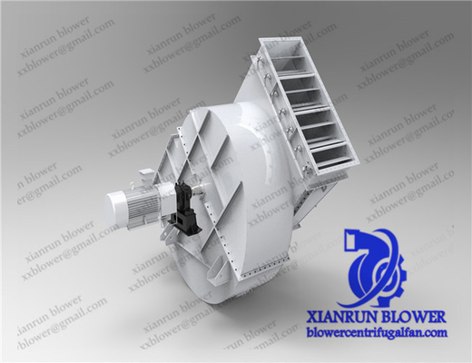 exaustores industriais de 220V 380V, fã centrífugo radial da flange da tomada