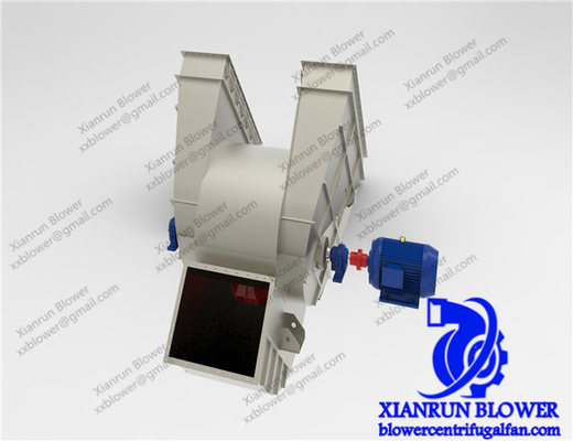 Eficiência elevada centrífuga curvada inversa do ventilador de fã 1450r/min