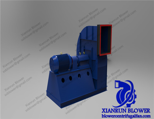 Ventilador industrial personalizado para processamento de desenhos e desempenho Ventilador de sopro centrífugo com desenhos fornecidos