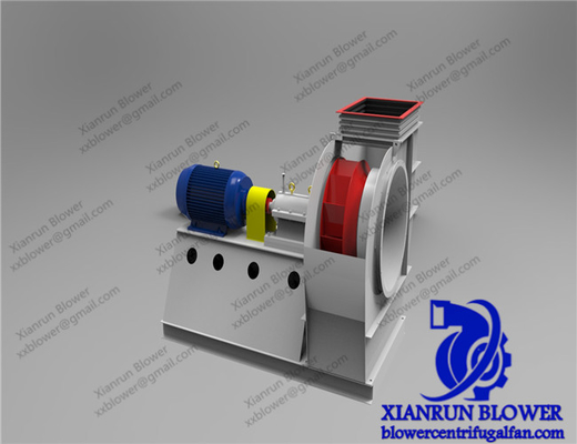 fã de ventilação 760-2900rpm centrífugo curvado para trás para caldeiras