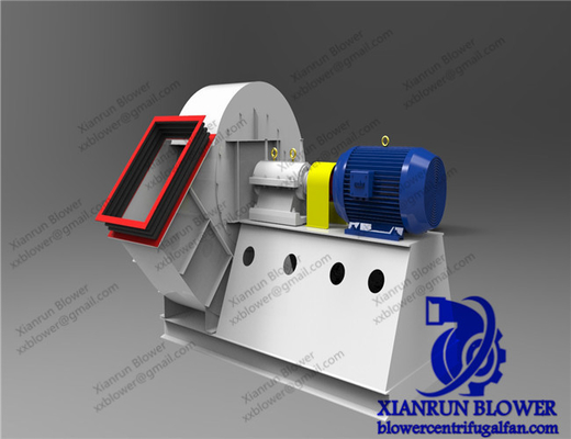 fã de ventilação 760-2900rpm centrífugo curvado para trás para caldeiras