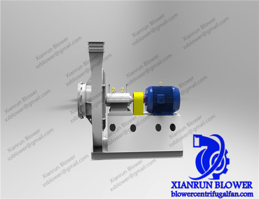 A eficiência elevada curvou para trás o ventilador centrífugo 220V 380V para a caldeira industrial
