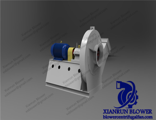 A eficiência elevada curvou para trás o ventilador centrífugo 220V 380V para a caldeira industrial