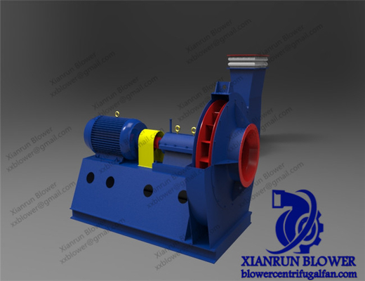Ventilador de ar de alta pressão curvado inverso 760rpm-2900rpm garantia de 1 ano