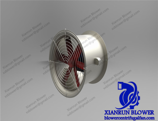 Fã axial bifurcado de baixo nível de ruído industrial axial dos exaustores dos sistemas de refrigeração