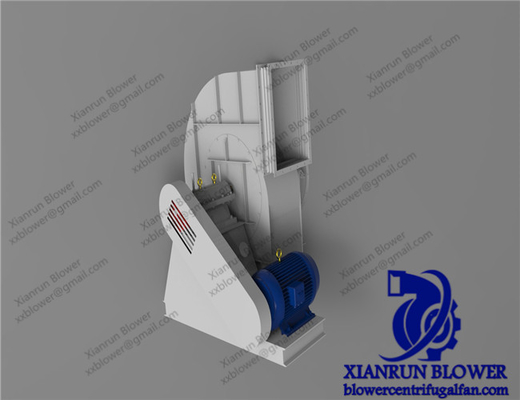 Ventilador de fã centrífugo 760rpm-2900rpm da caldeira industrial garantia de 1 ano