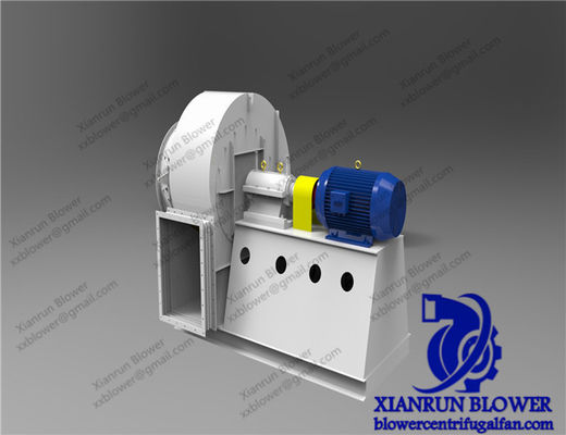 Ventilador Centrífugo Radial Industrial Robusto Projetado para Fluxo de Ar em Aplicações de Geração de Energia de Cimento e Coleta de Pó Industrial