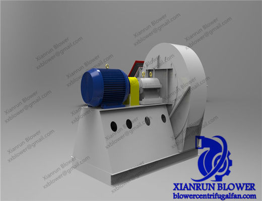 Ventilador centrífugo industrial com diâmetro do impulsor de 90-3500 mm para faixa de temperatura do ar de 20-1000 graus Celsius Ventilador centrífugo de alta temperatura