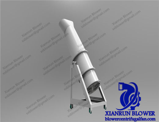 Ventilador de resfriamento de forno rotativo Ventiladores axiais industriais de alta capacidade para sistemas de ventilação e exaustão em larga escala Soprador de alta eficiência