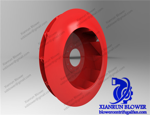 Impulsor centrífugo personalizado do fã do ventilador para a produção de eletricidade