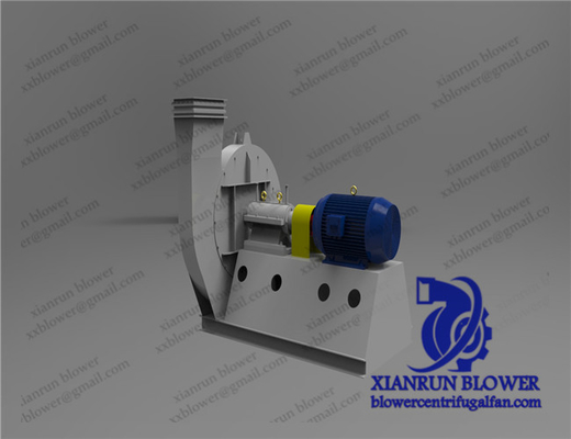 Exaustor Inline centrífugo 800 - ventilador 90000m3/h de alta pressão industrial