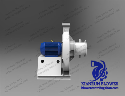 Exaustor Inline centrífugo 800 - ventilador 90000m3/h de alta pressão industrial