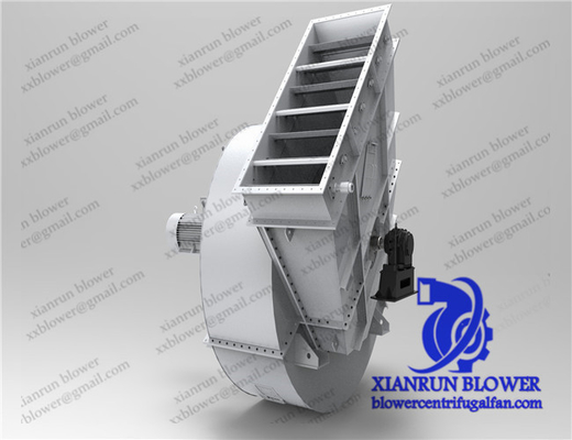 Fã centrífugo de baixo nível de ruído feito sob encomenda, fã industrial do ventilador da exaustão
