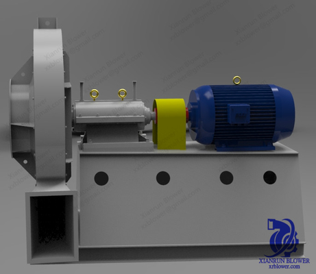 Grande ventilador de fã centrífugo curvado dianteiro 3000Pa-25425Pa