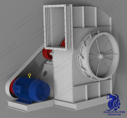 Fã centrífugo industrial feito sob encomenda 350KW para a coleção de poeira