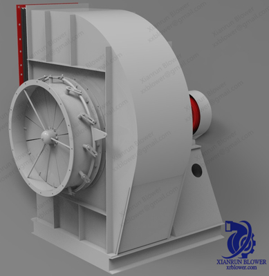 Fã centrífugo 5KW da única entrada inclinado inversa - 350KW o ISO 9001 aprovou
