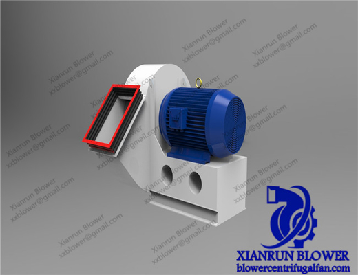 5 - O fã do centrifugador do ventilador 350KW curvou para a frente a cor personalizada