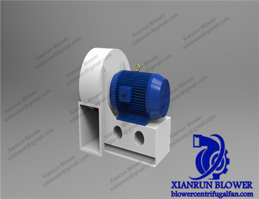 5 - O fã do centrifugador do ventilador 350KW curvou para a frente a cor personalizada