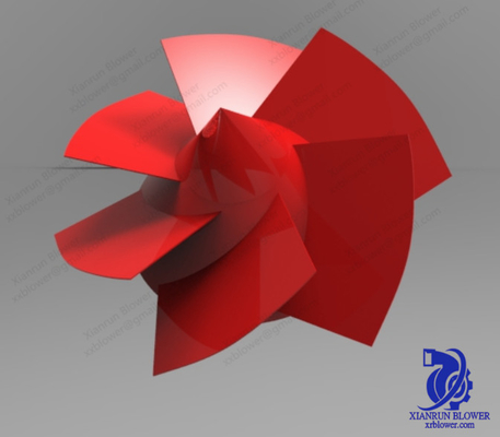 Fã axial movido a correia tubular, fã industrial do cilindro da caldeira de aço inoxidável