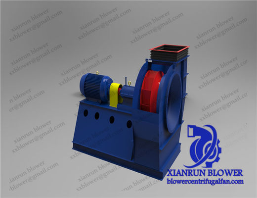 Ventilador centrífugo industrial com diâmetro do impulsor de 90-3500 mm para faixa de temperatura do ar de 20-1000 graus Celsius Ventilador centrífugo de alta temperatura