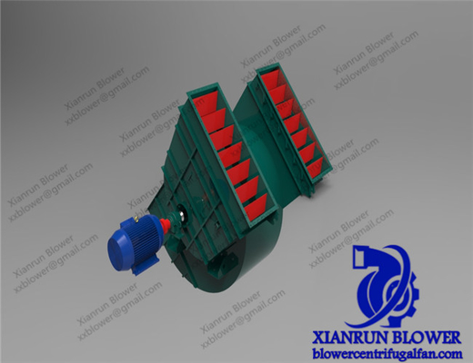 modelo centrífugo For Cement Production do ventilador de fã F da entrada dupla de 90-3500mm