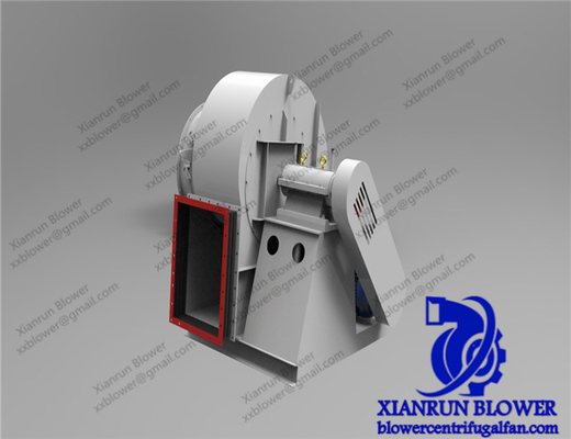 Fã centrífugo inverso 5KW do aço carbono - cor 350KW personalizada