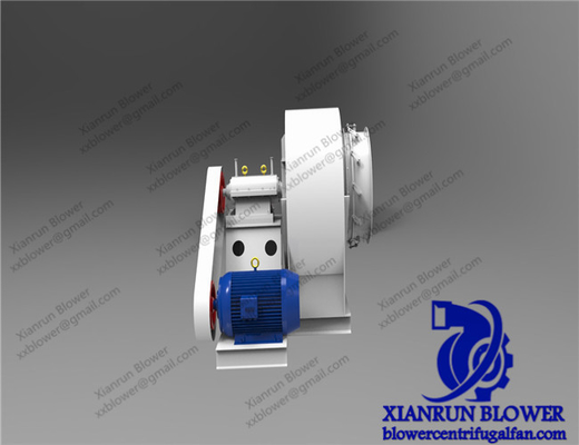 Fã centrífugo inverso 5KW do aço carbono - cor 350KW personalizada