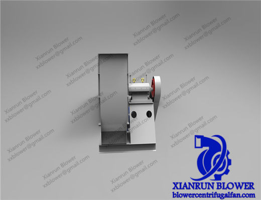 Ventilador Centrífugo Industrial com Alto Fluxo de Ar e Transmissão por Correia, Projetado para Caldeiras Industriais e Equipamentos de Suporte de Soprador de Ar Elétrico